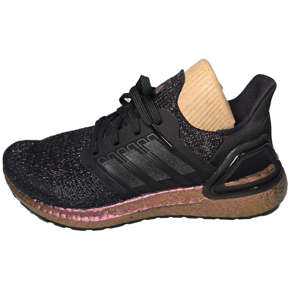 Adidas Ultraboost 20 Womens Running Shoes Black Rose Gold FX0455 US 5 Sneaker